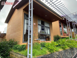 Công Trình Thi Công Gỗ Nhựa Ngoài Trời