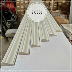 Phào Chỉ  Màu Trắng SK60L