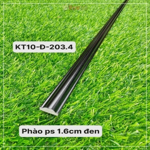 Phào Chỉ Nhựa PS Đen 1.6cm KT10-D-203.4