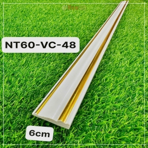 Phào Lệch Nhựa PS Hoa Văn 6cm NT60-VC-48