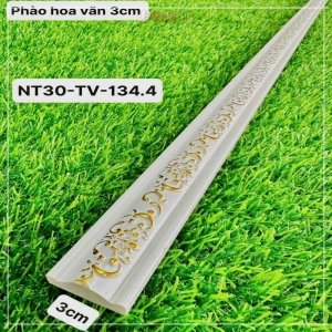Phào Nhựa PS Chỉ Hoa Văn 3cm NT30-TV-134.4