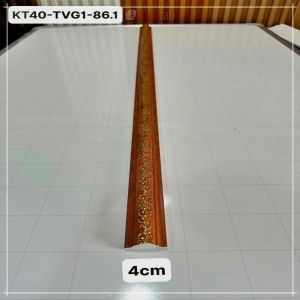 Phào Nhựa PS Gỗ Chỉ Vàng 4cm KT40-TVG1-86.1
