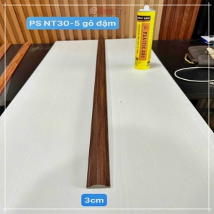 Phào Nhựa PS Gỗ Đậm 3cm NT30-5