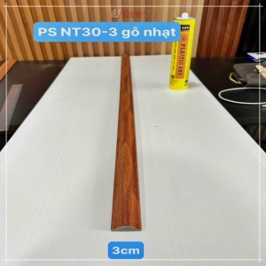 Phào Nhựa PS Gỗ Nhạt 3cm NT30-3