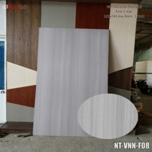 Tấm Nhựa Nội Thất PVC Phủ Film 2 Mặt – Đẳng Cấp Và Thẩm Mỹ- mã F08