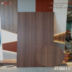 Tấm Nhựa Nội Thất PVC Phủ Flim 2 Mặt – Đẳng Cấp Và Thẩm Mỹ- mã F11