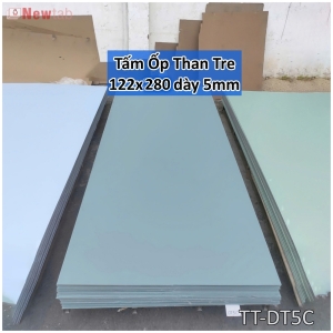 Tấm Ốp Than Tre Đơn Sắc - Màu Xanh Ngọc - Mã DT5C