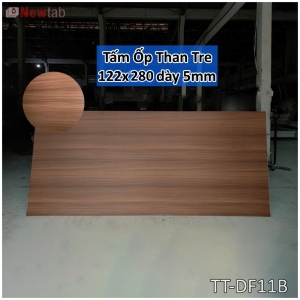 Tấm Ốp Than Tre Vân Gỗ - Trang Trí Nội Thất - Mã DF11B