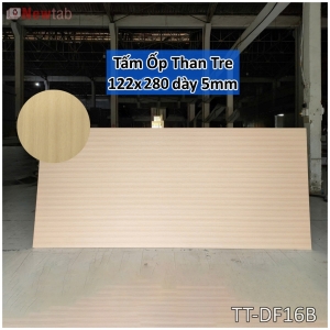 Tấm Ốp Than Tre Vân Gỗ - Trang Trí Nội Thất - Mã DF16B