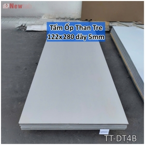 Tấm Ốp Than Tre Vân Vải - Trang Trí Nội Thất - Mã DT4B