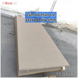 Tấm Ốp Than Tre Vân Xi Măng - Trang Trí Nội Thất - Mã DT6B