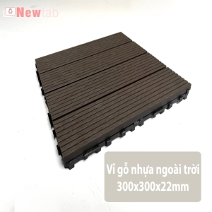 Vi Gỗ Nhựa Vân Sọc Ngoài Trời - Màu Đen Vi Gỗ Nhựa Vân Sọc Ngoài Trời - Màu Đen