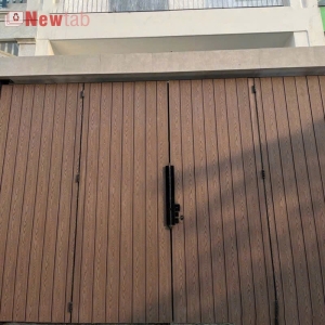 Tấm Ốp 1 Sóng Vân Gỗ 2D Ngoài Trời- Màu Xám